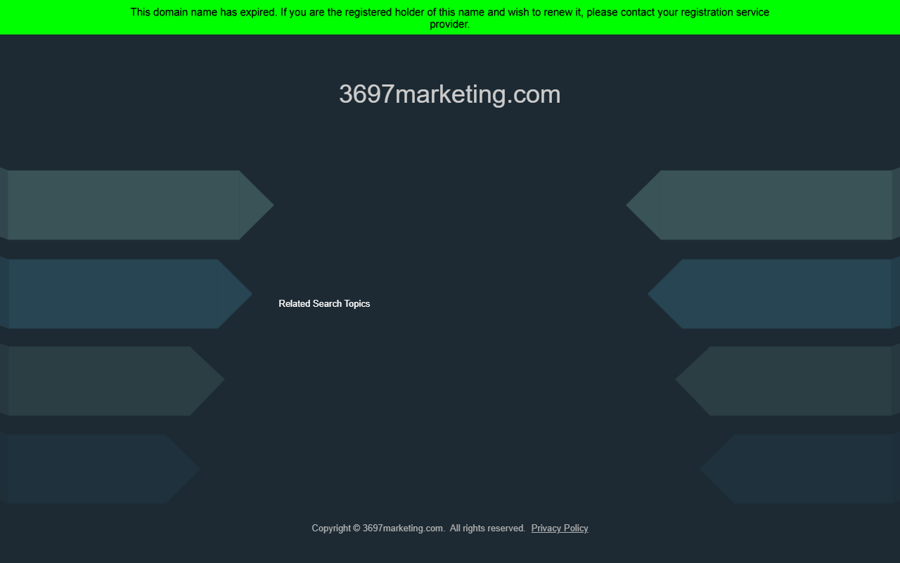 3697marketing.com screenshot