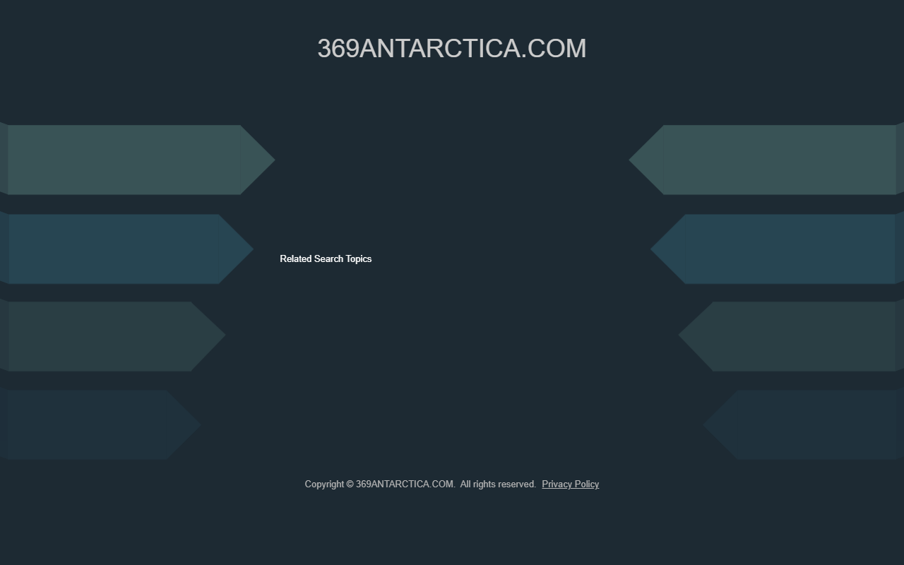 369antarctica.com screenshot