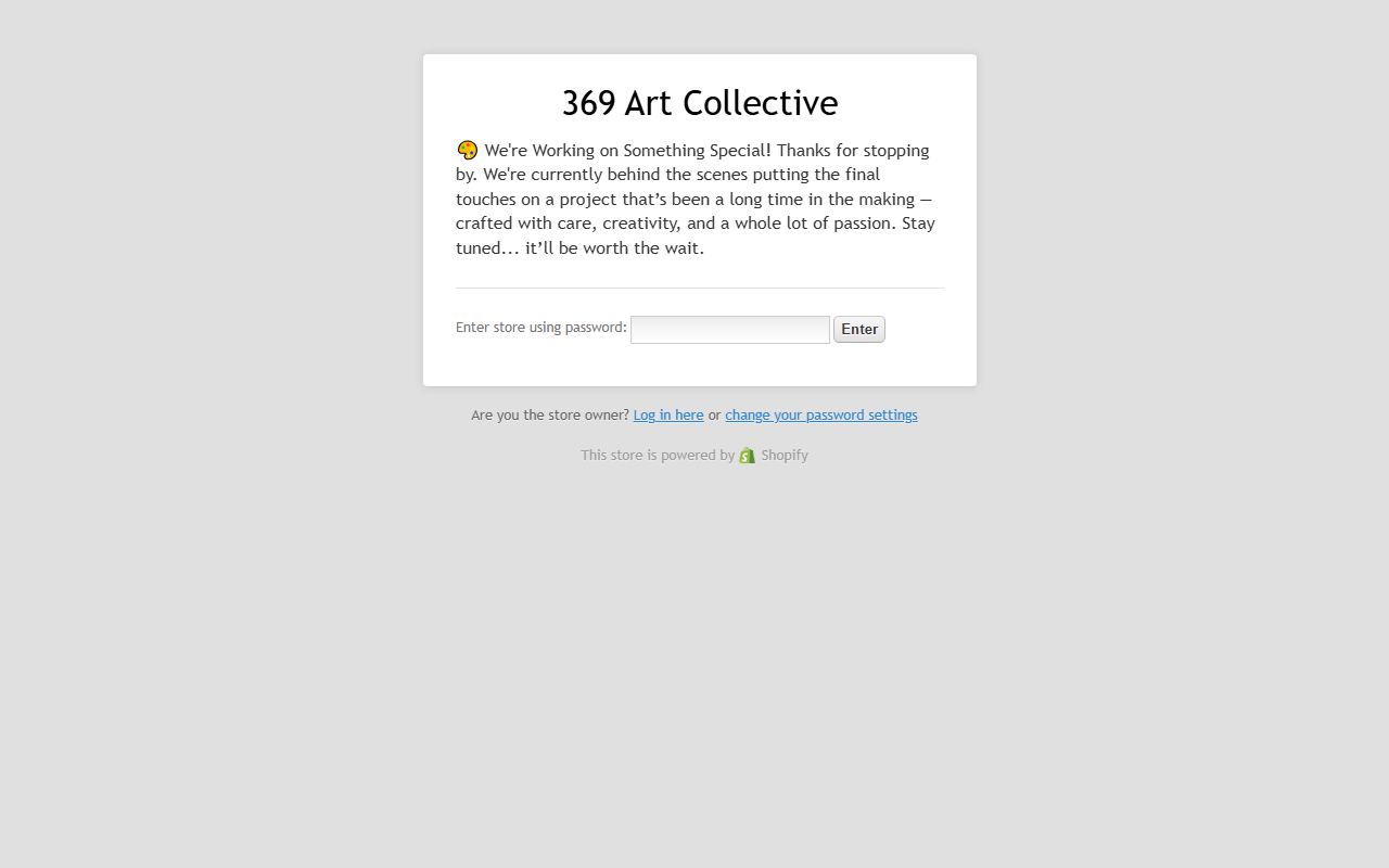 369artcollective.com screenshot