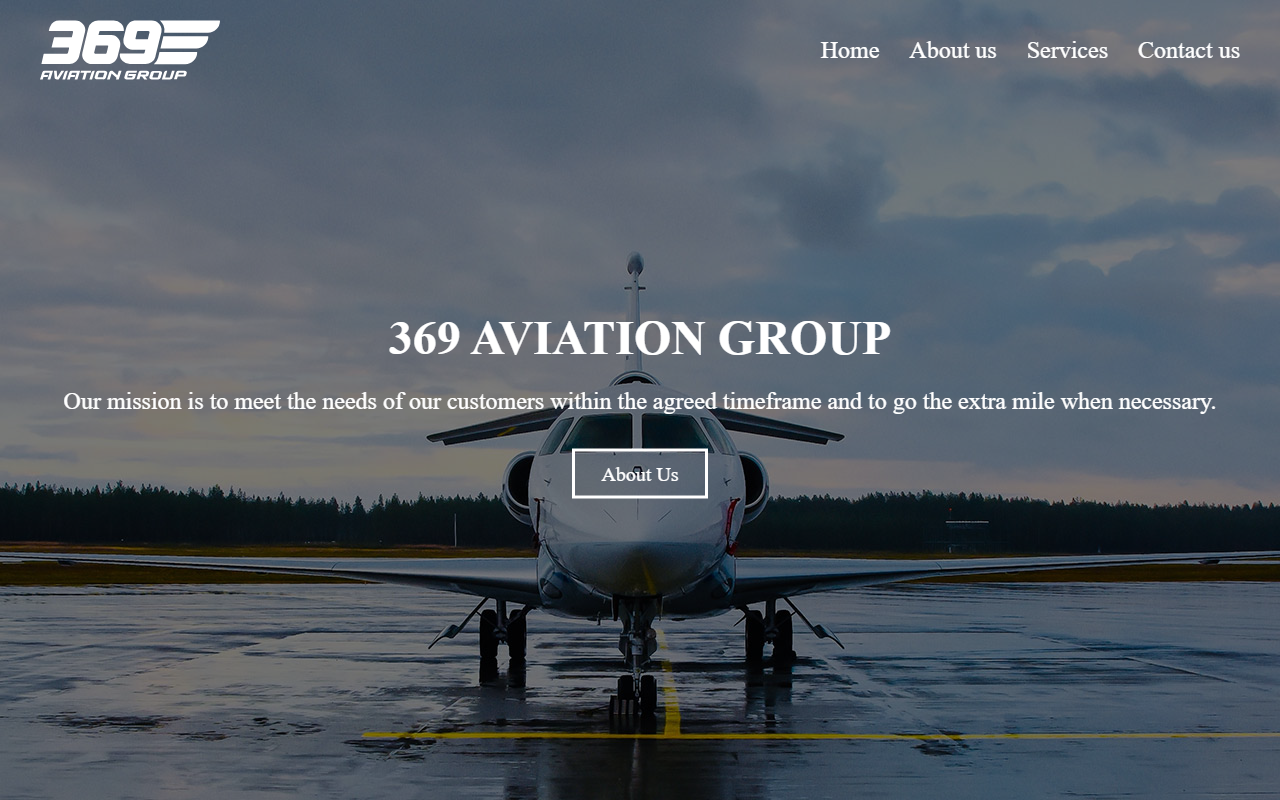 369aviationgroup.com screenshot