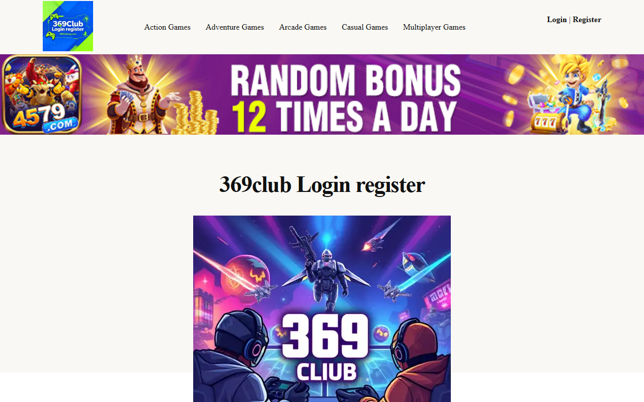 369clubreg.com screenshot