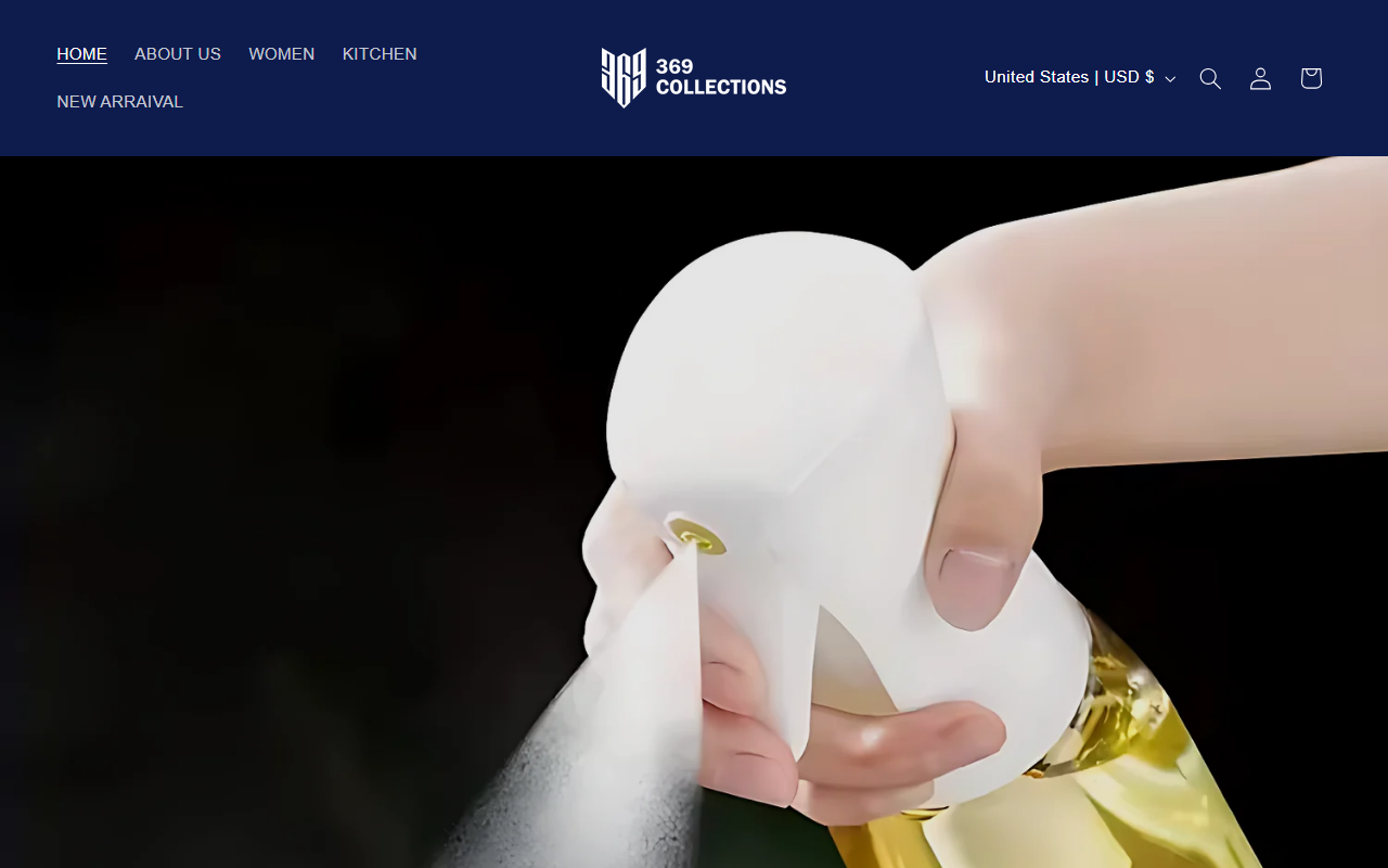 369collections.com screenshot