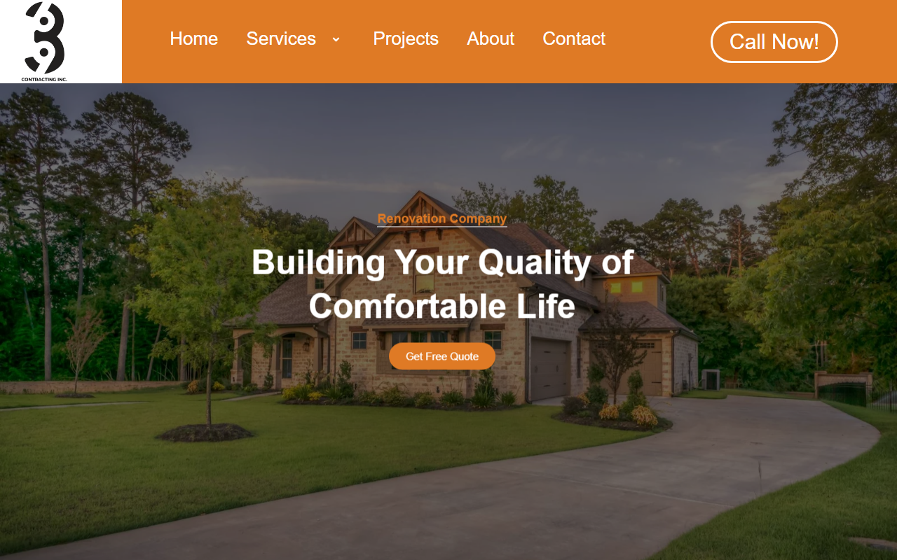369contracting.com screenshot