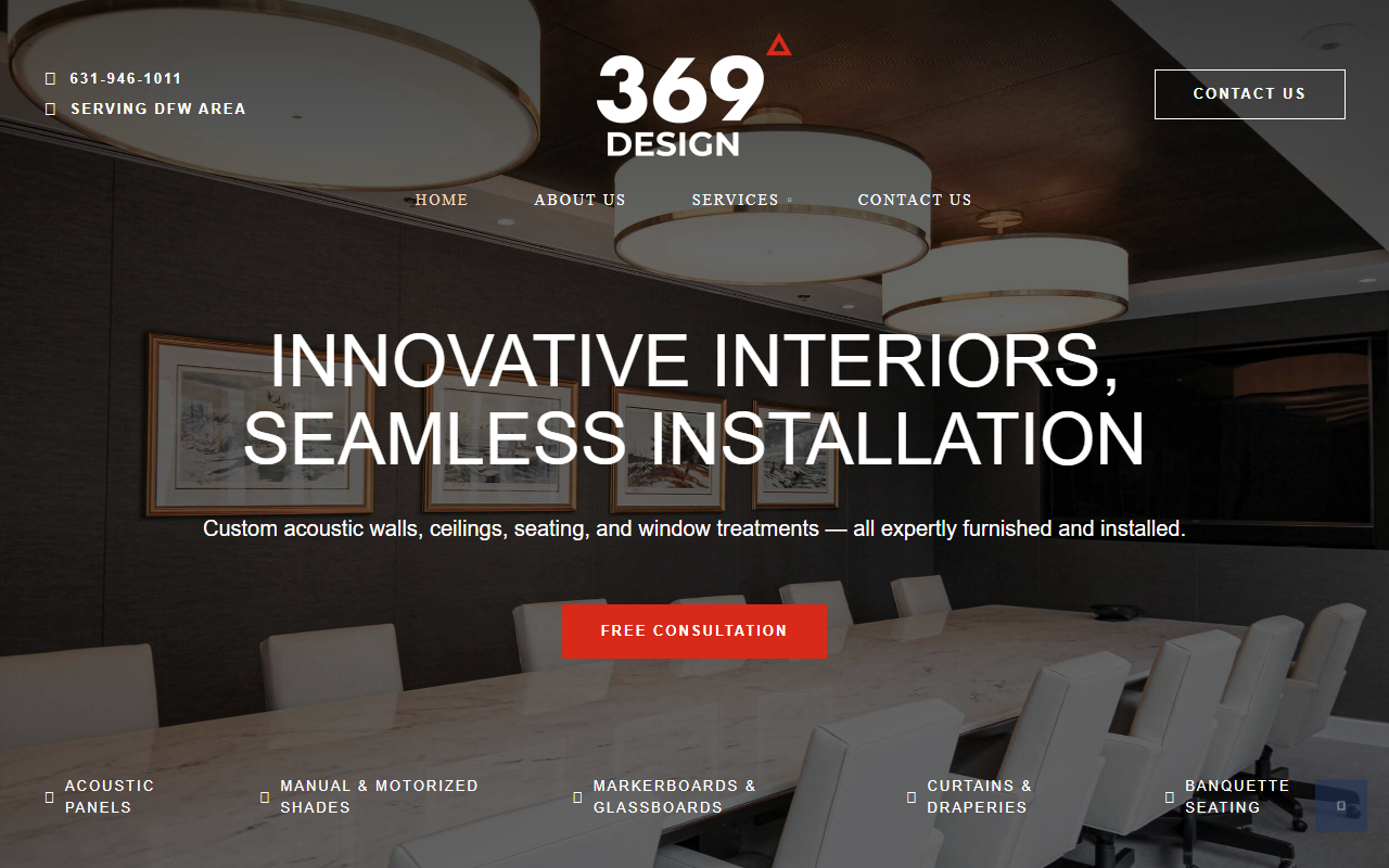 369designtx.com screenshot
