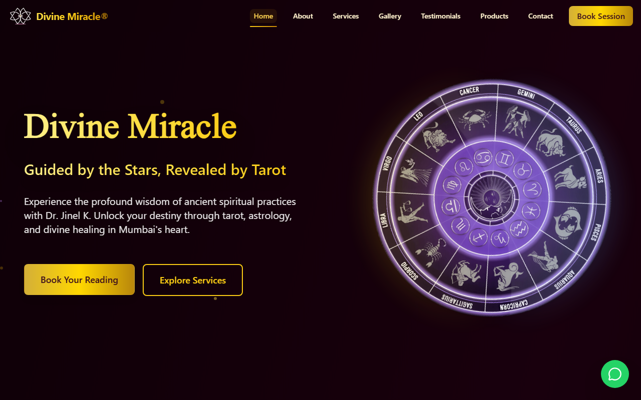369divinemiracle.com screenshot