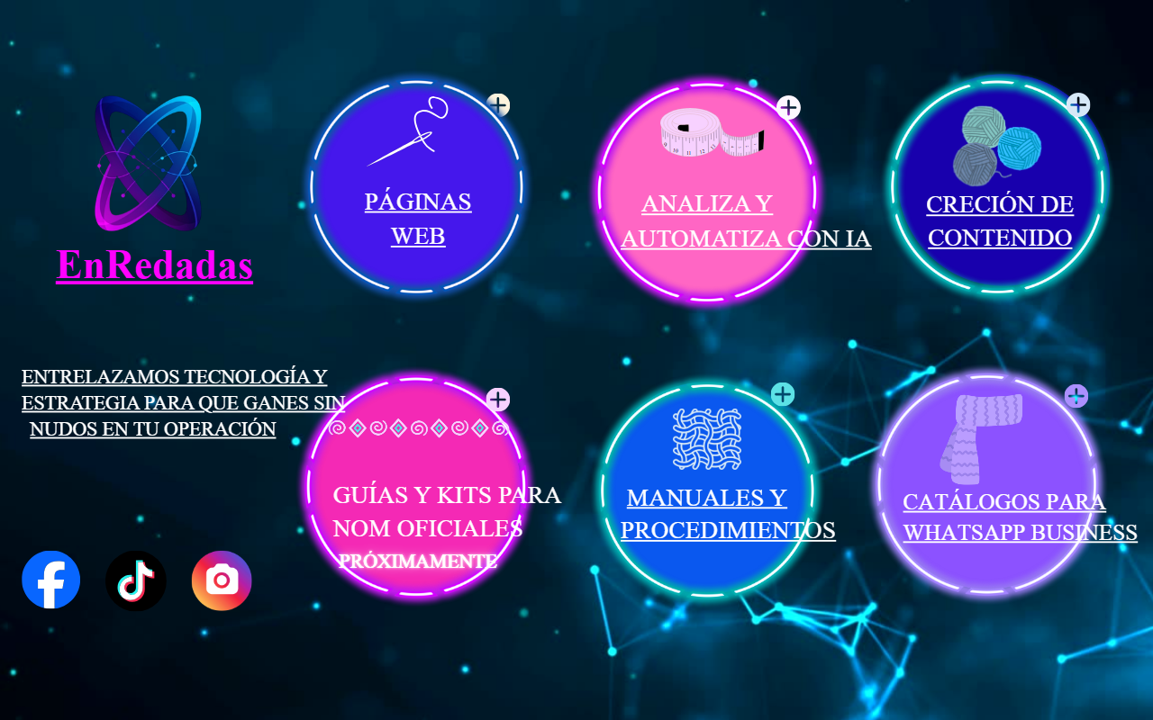 369enredadas.com screenshot