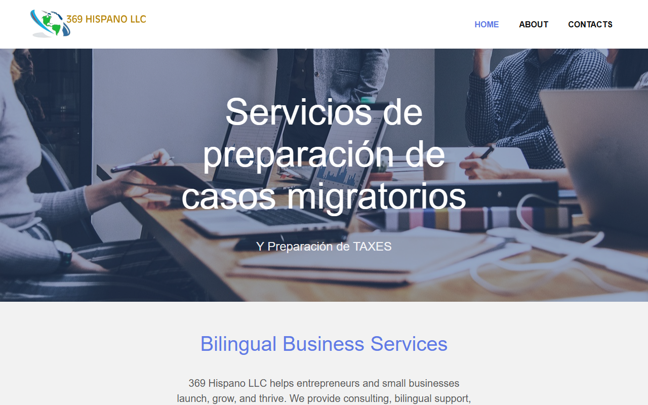 369hispanollc.com screenshot