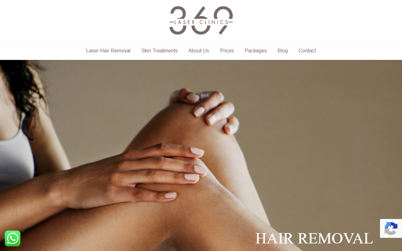 369laserclinics.com screenshot