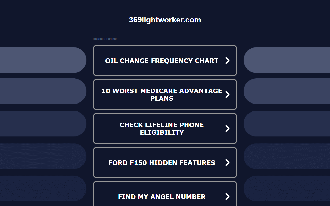 369lightworker.com screenshot
