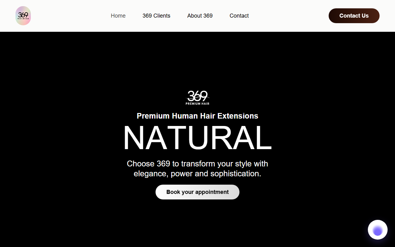 369premiumhair.com screenshot
