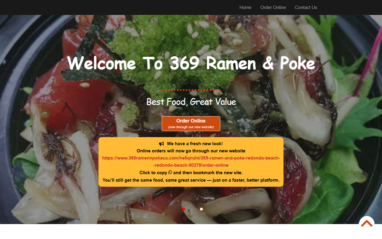 369ramenpoketogo.com screenshot