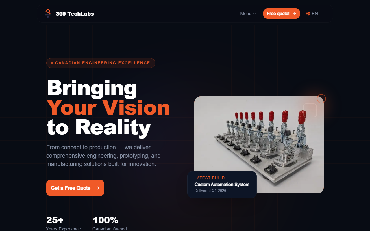 369techlabs.com screenshot