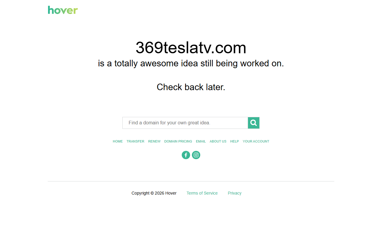 369teslatv.com screenshot