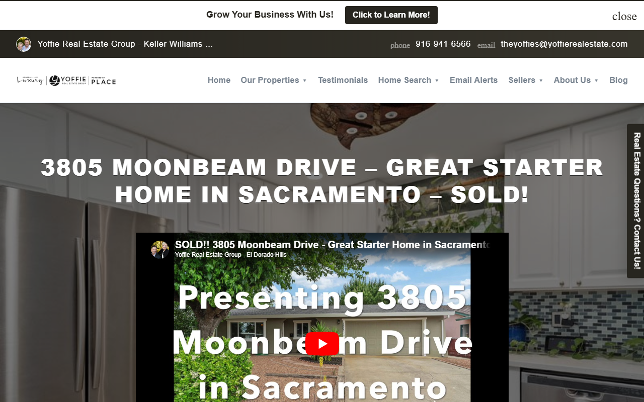 3805moonbeam.com screenshot