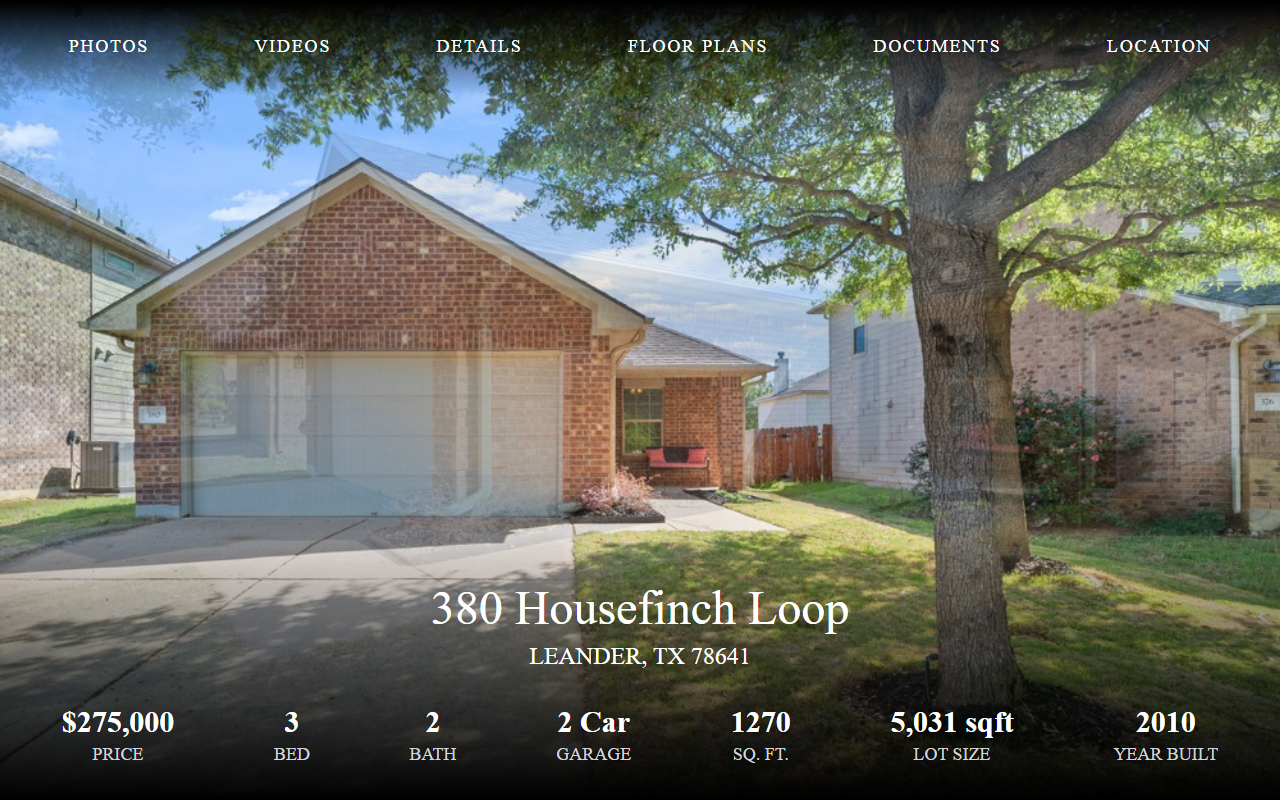 380housefinchlp.com screenshot