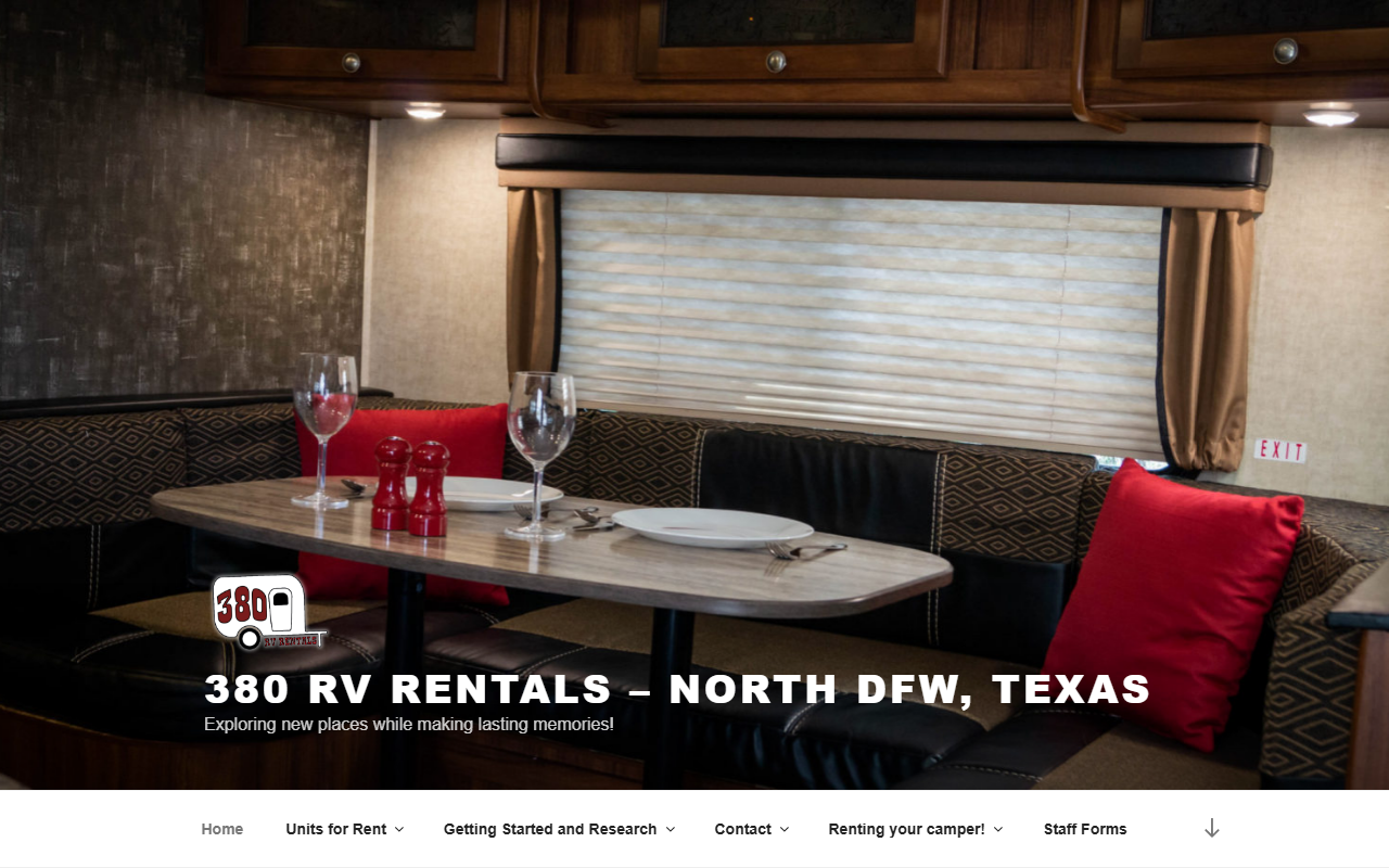 380rvrentals.com screenshot