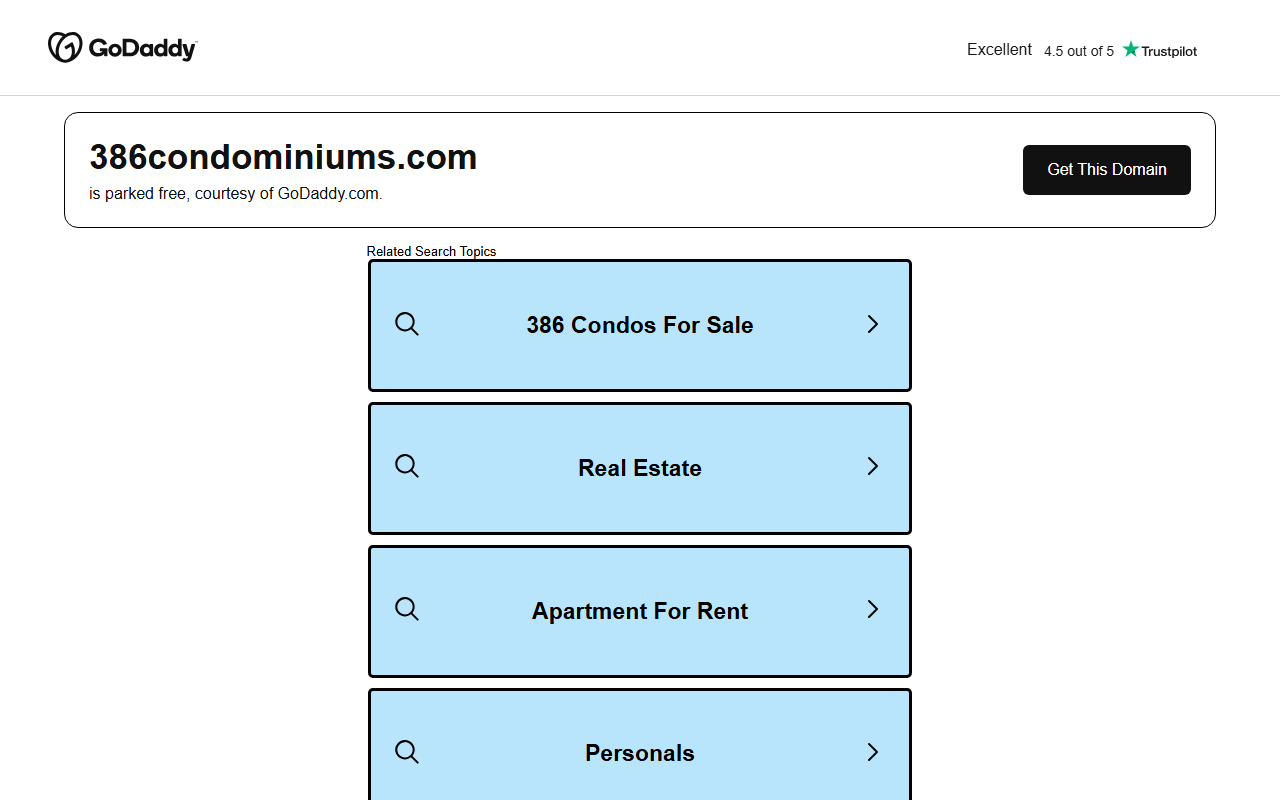 386condominiums.com screenshot