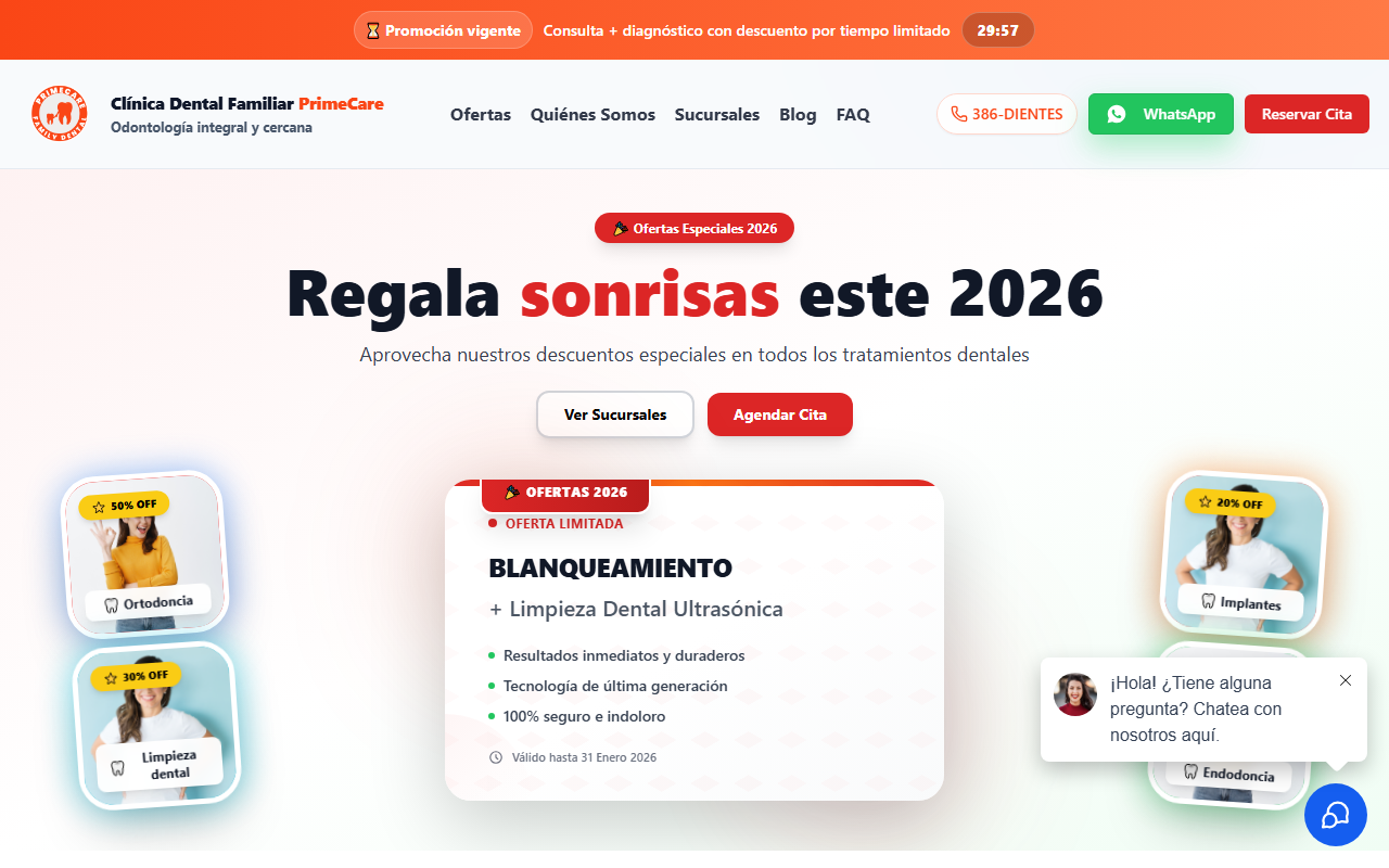 386dientes.com screenshot