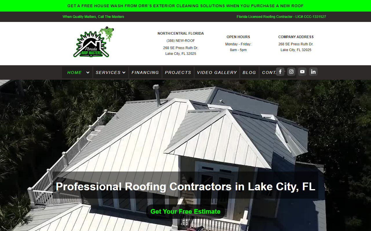 386newroof.com screenshot