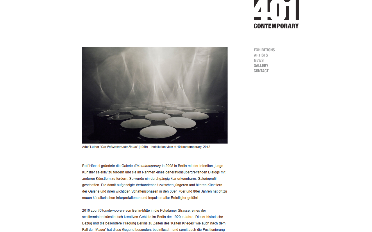 401-contemporary.com screenshot