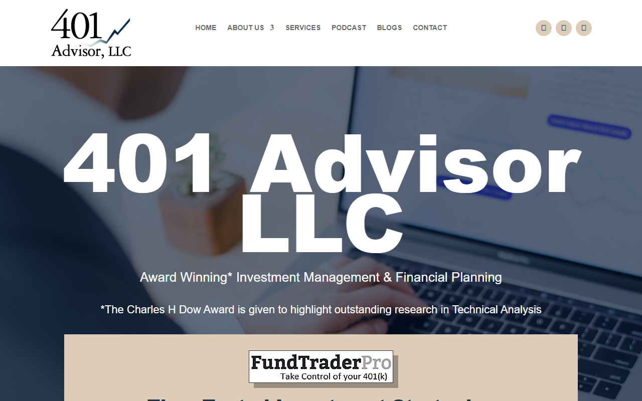 401advisor.com screenshot