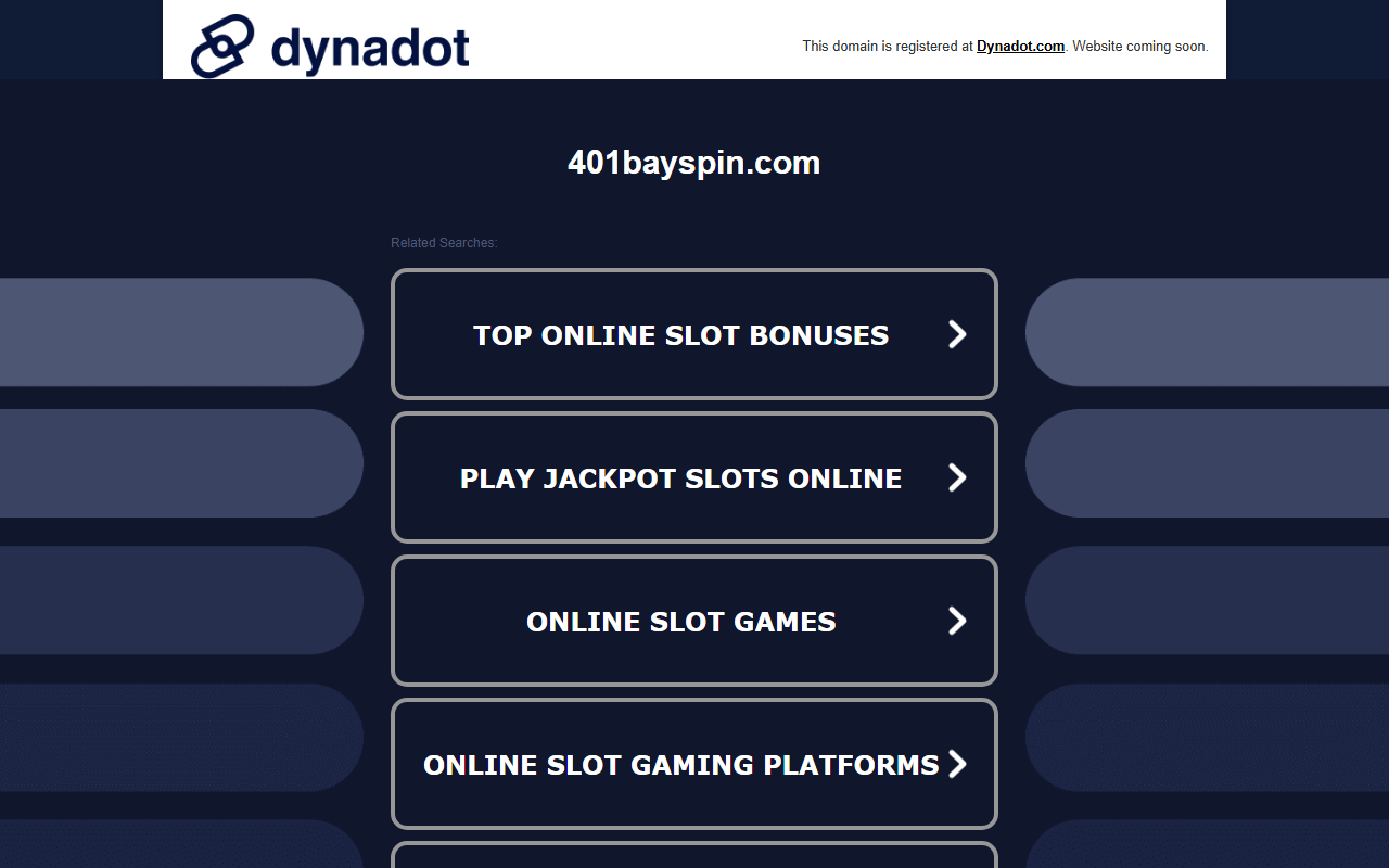401bayspin.com screenshot
