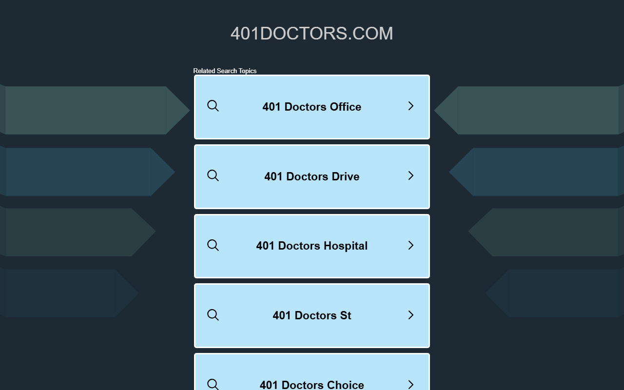 401doctors.com screenshot