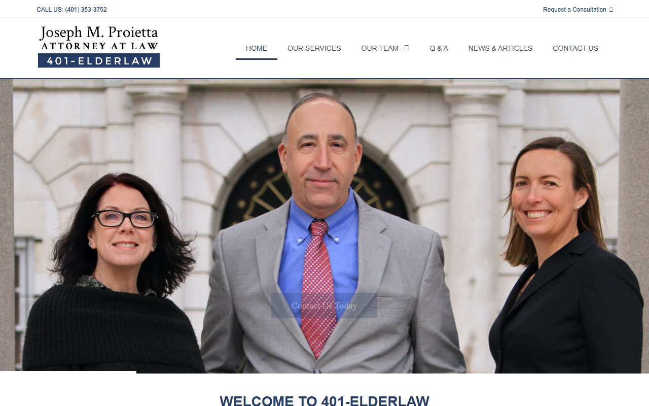 401elderlaw.com screenshot