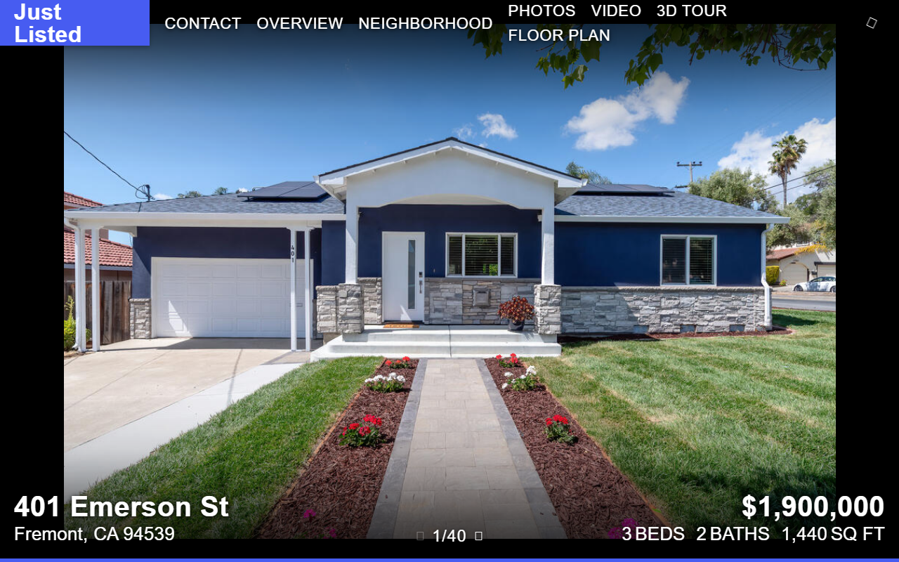 401emersonstreet.com screenshot
