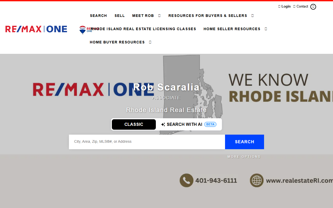 401homesearch.com screenshot