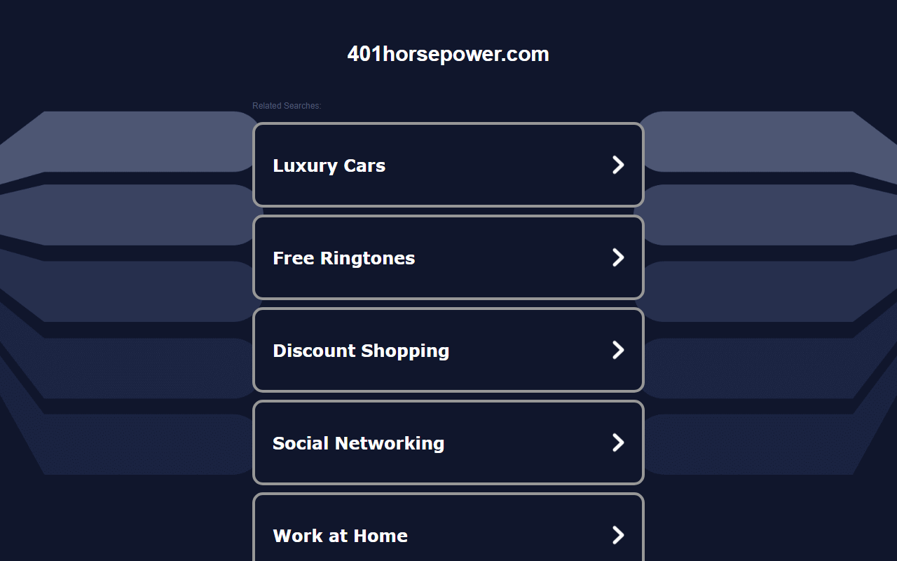 401horsepower.com screenshot