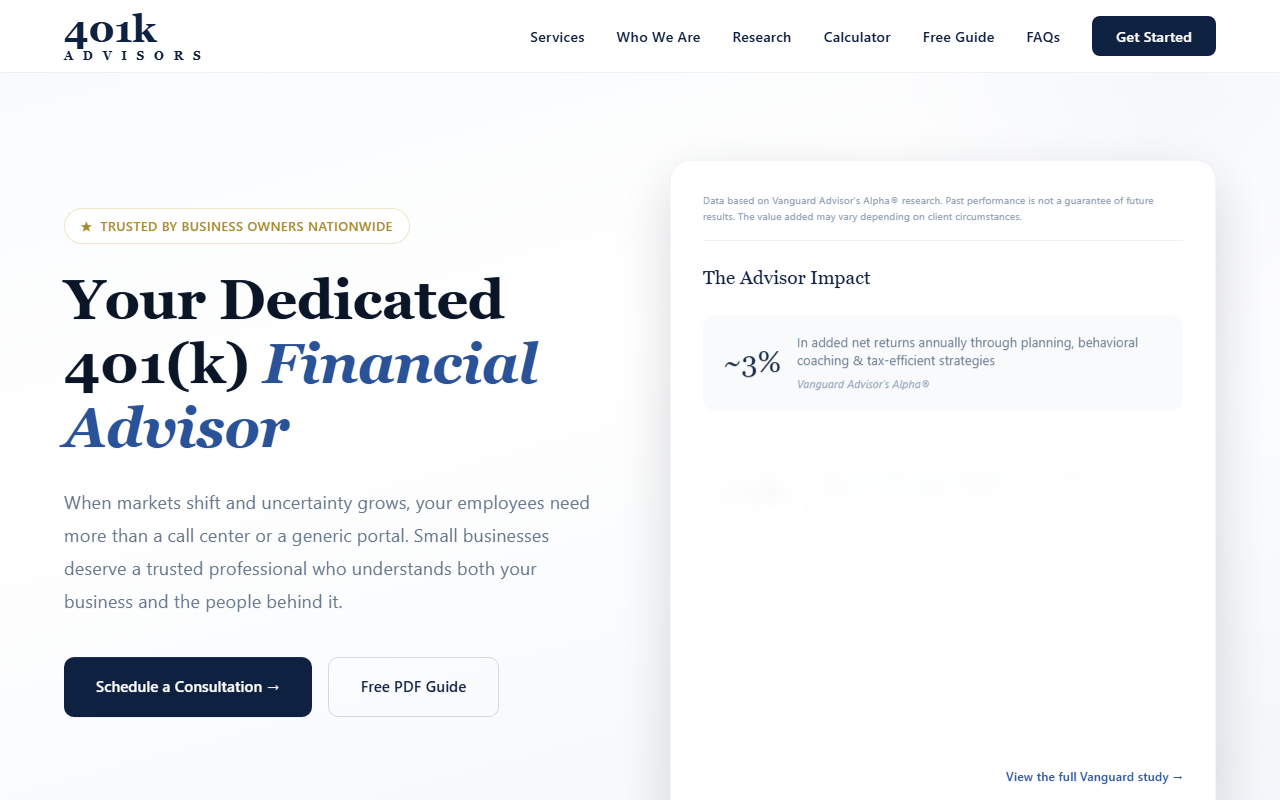401kadvisorpath.com screenshot