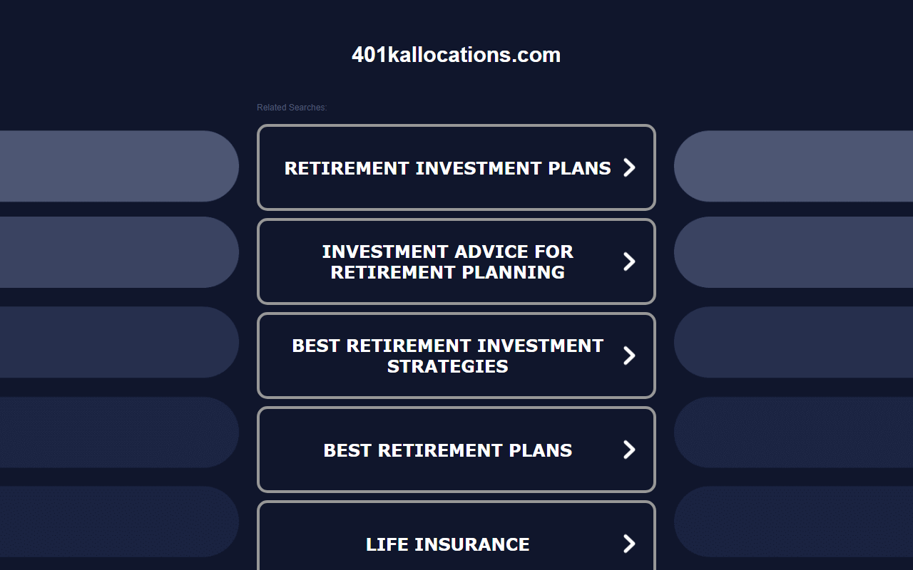 401kallocations.com screenshot