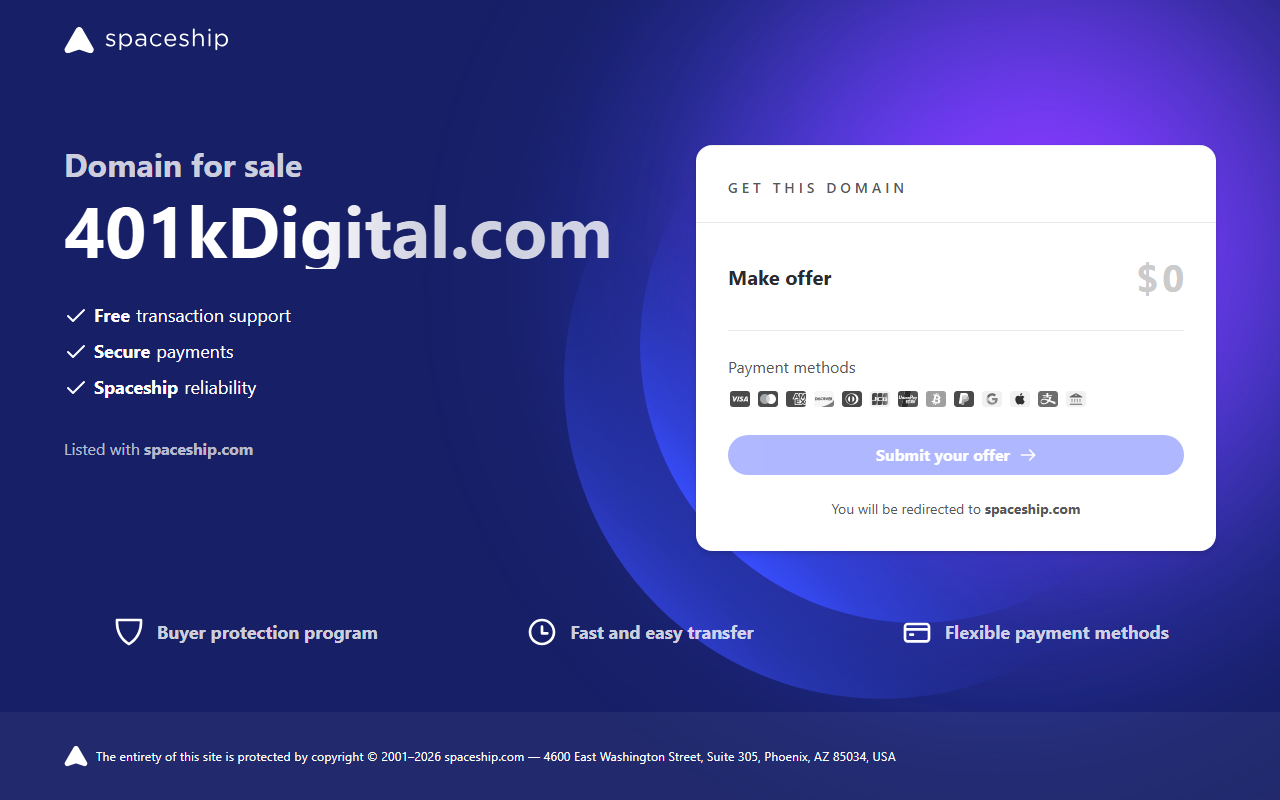 401kdigital.com screenshot