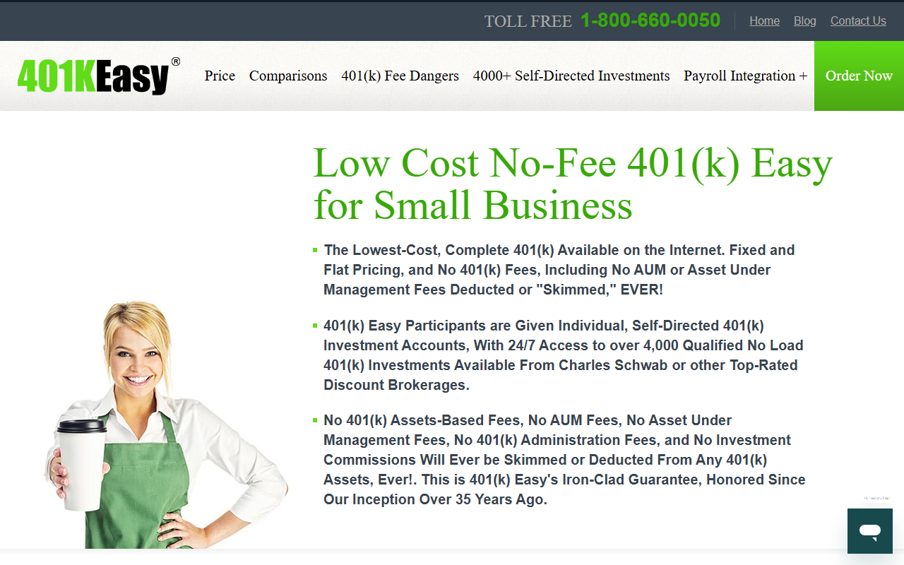 401keasy-online.com screenshot