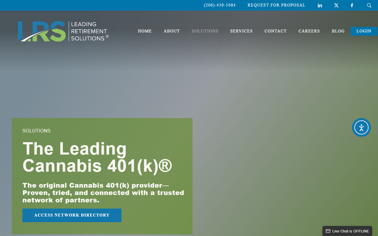 401kforcannabis.com screenshot