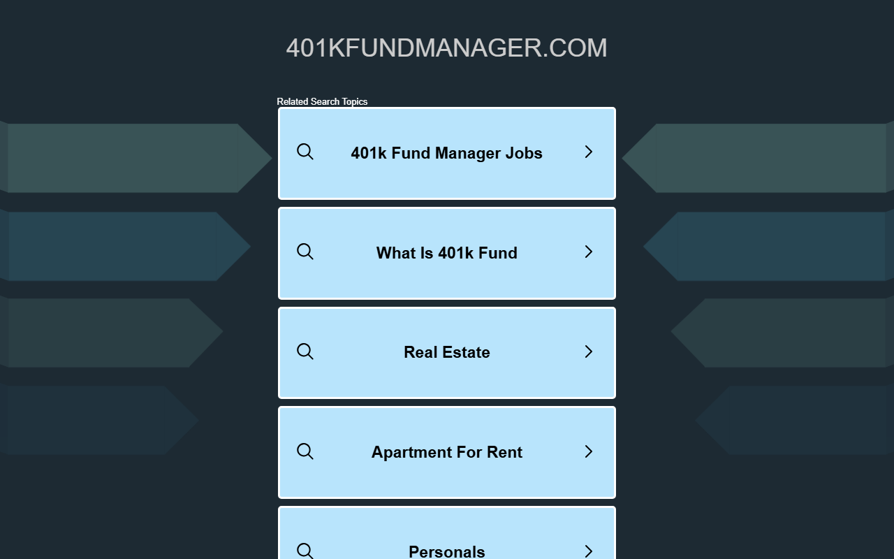 401kfundmanager.com screenshot