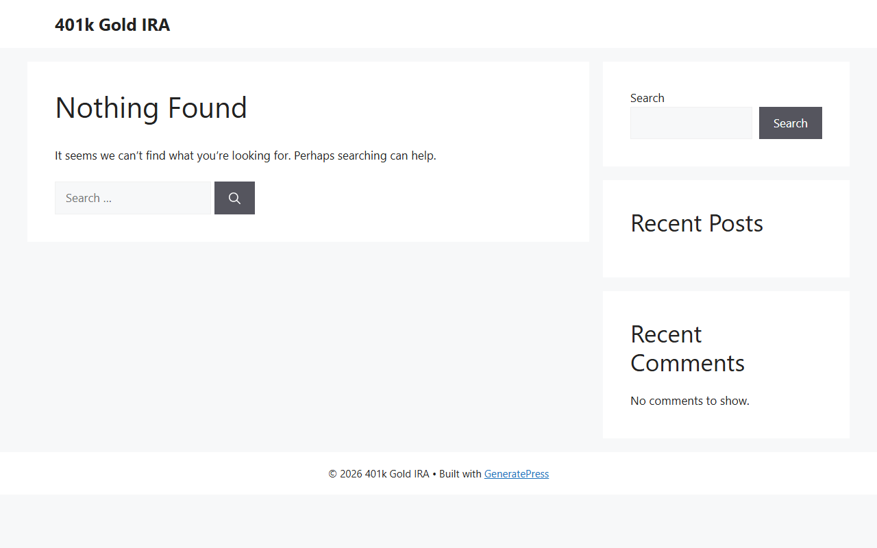 401kgoldira.com screenshot