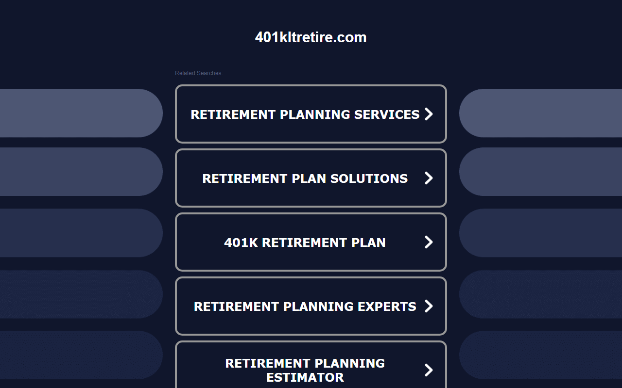 401kltretire.com screenshot