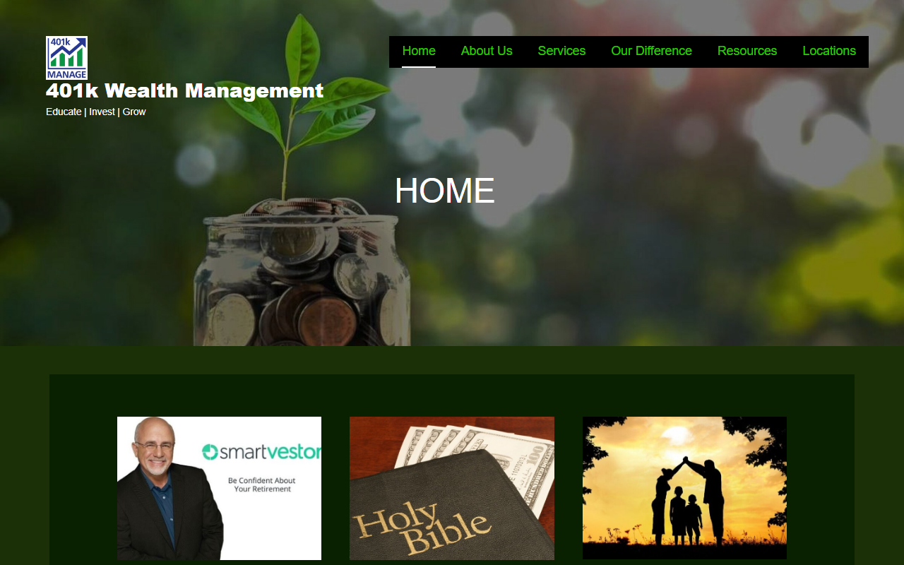 401kmanage.com screenshot