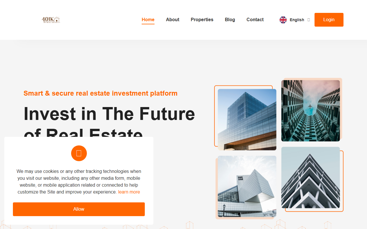401kofrealestate.com screenshot