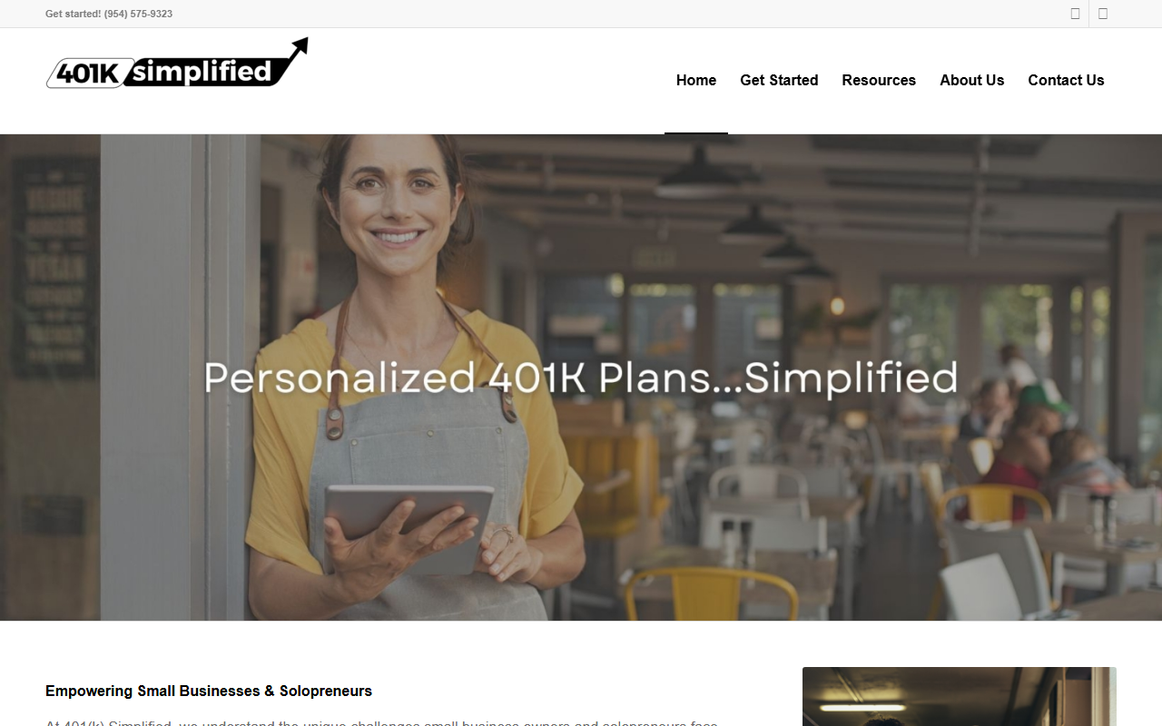 401ksimplified.com screenshot