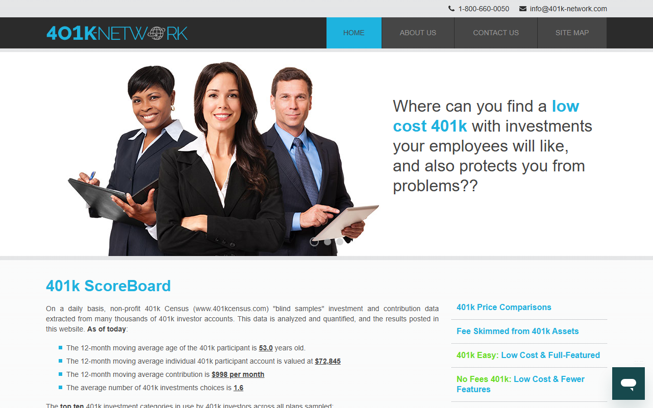401ksolution.com screenshot