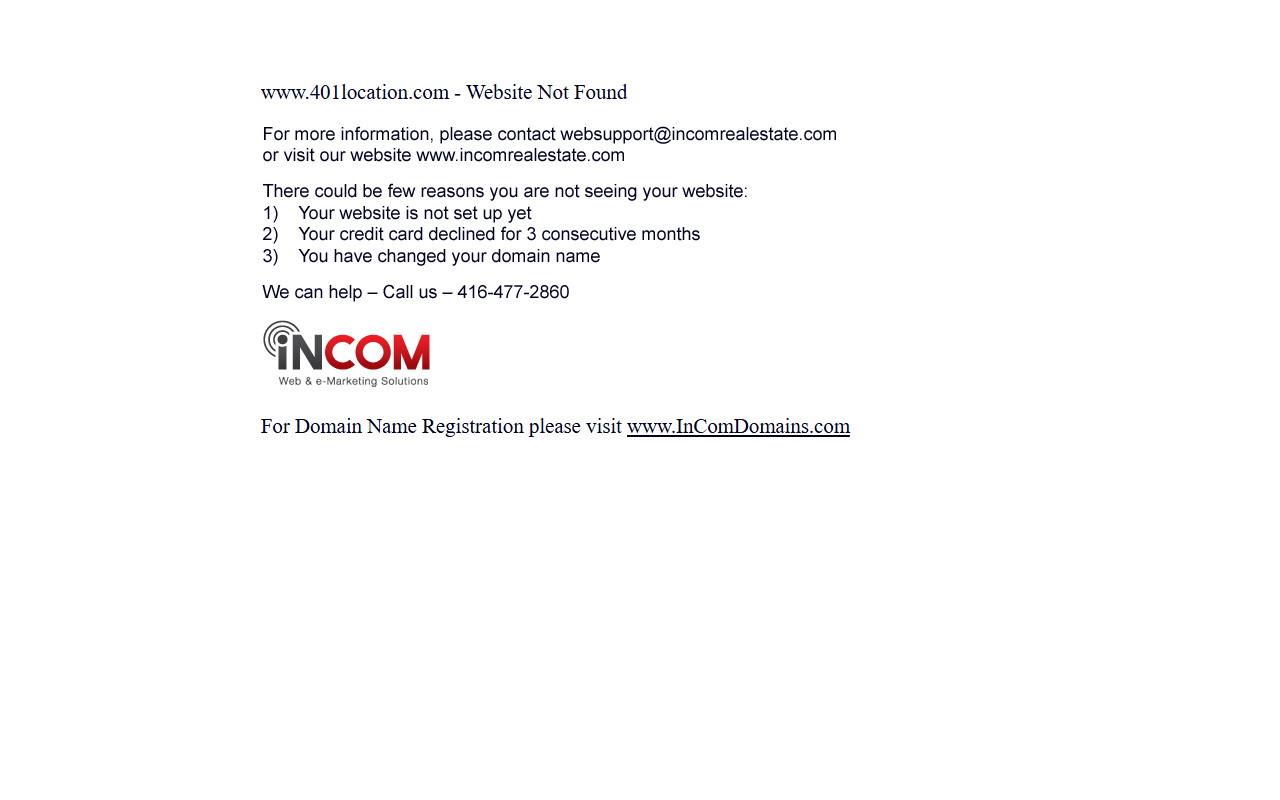 401location.com screenshot
