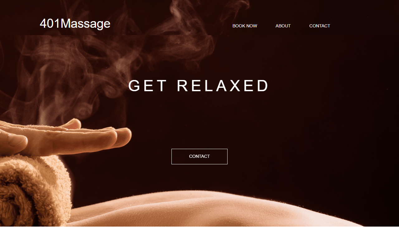 401massage.com screenshot