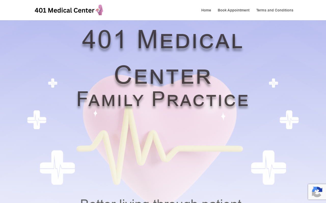 401medicalclinic.com screenshot