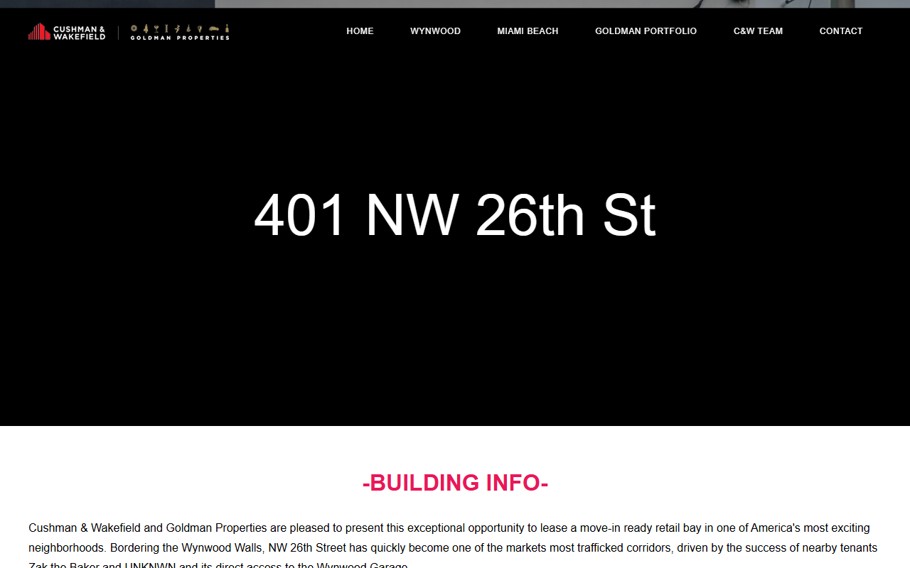 401nw26street.com screenshot