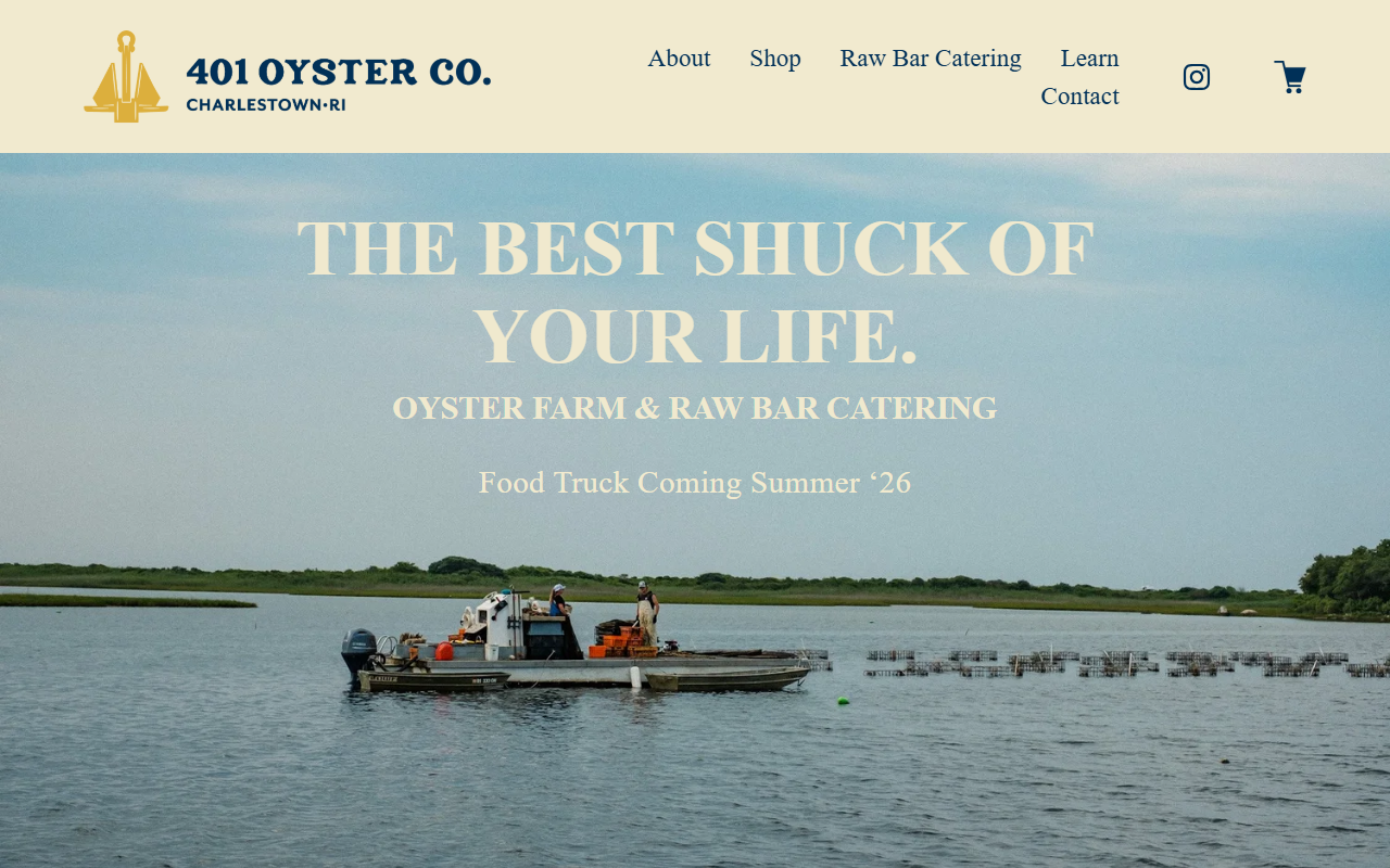 401oystercompany.com screenshot