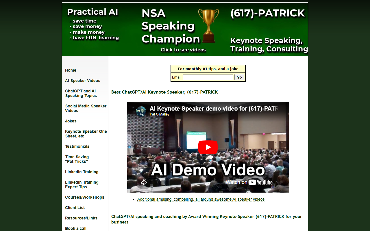 401patrick.com screenshot