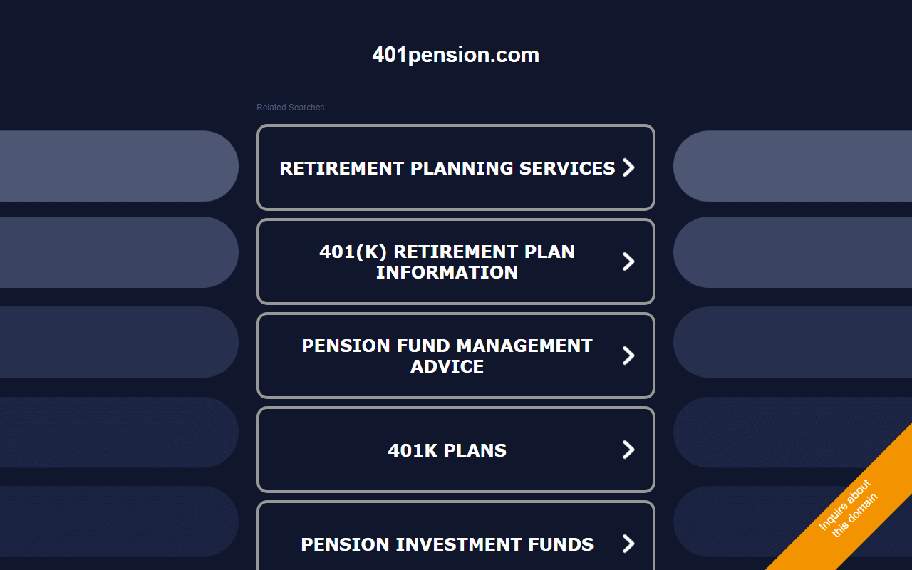 401pension.com screenshot